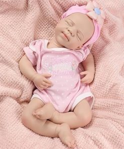 Reborn Baby Doll Full Body Silicone 20Inch Liflike Doll Girl Realistic Newborn Preemie Baby Gift with Accessories for 3+ Years Old Kids&Artists