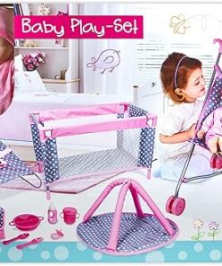 Lissi 5Piece Play Set with Baby Doll & Accessories, 16 inches 2