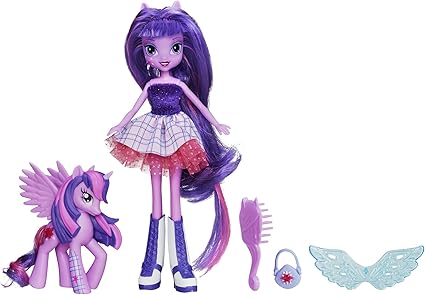 My Little Pony Equestria Girls Twilight Sparkle Doll and Pony Set
