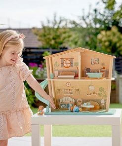 Hape Tigers Jungle House,Green Planet Explorers | Educational Toy Doll House with Furniture, for Children Ages 3+ Years 2