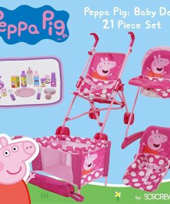 509 Peppa Pig 21 Piece Doll Play Set 2
