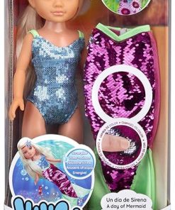 A Day of Mermaid Fashion Doll, 16″ Doll