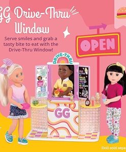 Glitter Girls – GG Drive-Thru Window Set – Deluxe Play Food & Pretend Restaurant Playset for 14-inch Dolls – Toys, Clothes, and Accessories for Kids Ages 3 and Up 2