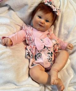 Reborn Baby Dolls – 20 Inch Cute Soft Vinyl Realistic Newborn Baby Doll Real Life with Complete Accessories Perfect for Cuddling, Playtime, and Gifts Giving
