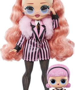 L.O.L. Surprise! O.M.G. Winter Chill Big Wig Fashion Doll & Madame Queen Doll with 25 Surprises
