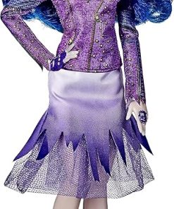 Disney Descendants Mal Doll, Inspired by Disney The Royal Wedding: A Descendants Story, Toy Includes Dress, Shoes, and Fashion Accessories