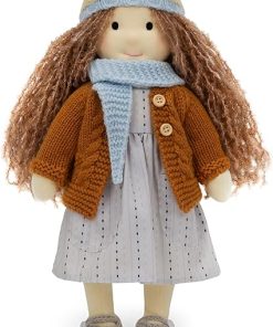 Handmade Waldorf Doll Clothes 12 inch Clothing Set with Pretty Box Girl Christmas Birthday Present-Dorothy’s Clothes Accessories 2