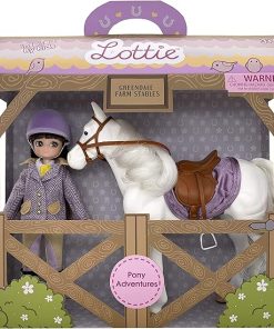 Lottie Pony Adventures Doll Set with Horse and Riding Accessories 2