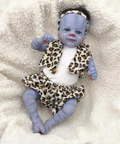 Anano Avatar Reborn Baby Doll Realistic Heavy Babies18 Inch Real Life Like Silicone Baby Dolls That Look Real Silicone Newborn Girl Toddler Movie Props
