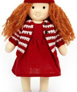 Handmade Waldorf Doll Clothes 12 inch Clothing Set with Pretty Box Girl Christmas Birthday Present-Quinn’s Clothes Accessories 2