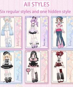 7.87inch BJD Dolls Blind Box,Kawaii BJD Dolls Light Nightmare Twins Series Ball Jointed Doll Collectable Action Figure Posable for Girls Birthday Party Gift Toys 2