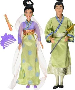 Disney MULAN & SHANG Hearts of Honor MOVIE Doll Set