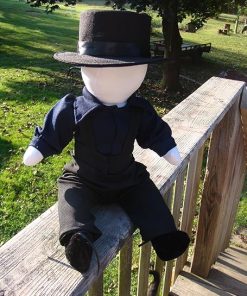 Stitchery – Amish Boy Doll – Approximately 15″. Clothing Color May Vary.