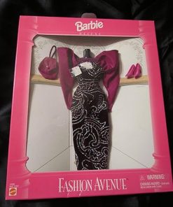 Barbie Fashion Avenue purple evening dress 2