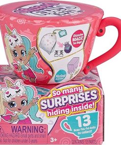 Itty Bitty Prettys Unicorn Tea Party Little Teacup Doll Assortment (Includes 12 Surprises!) by ZURU, Medium (9701) 2