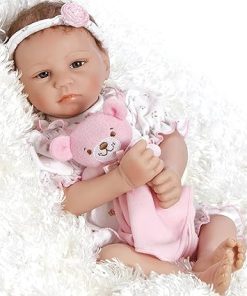 Paradise Galleries Lifelike Reborn Baby Doll 17.5-Inch Girl Doll in Gentletouch Vinyl with Weighted Cloth Body, 5-Piece Set for Kids Ages 3 and Up – Bundle of Joy 2