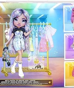 Rainbow High Fashion Studio with Avery Styles Fashion Doll Playset Includes Designer Outfits & 2 Sparkly Wigs for 300+ Looks, Gifts for Kids & Collectors, Toys for Kids Ages 6 7 8+ to 12 Years Old 2