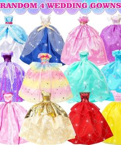 50Pcs Doll Clothes and Accessories & Doll House 2