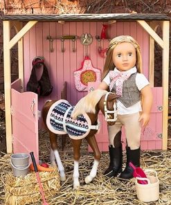 Our Generation Doll by Battat- Leah 18″ Regular Non-Posable Equestrian Horse Riding Doll- for Ages 3 & Up 2