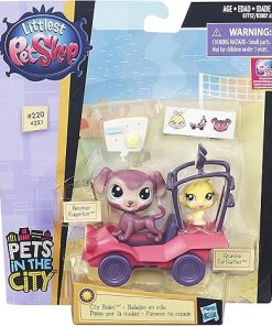Littlest Pet Shop City Rides Labrador and Duckling Buggy 2