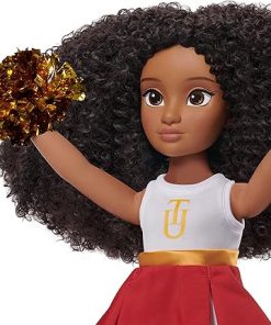 Just Play HBCyoU Tuskegee Cheer Captain Alyssa 18-inch Doll & Accessories, Curly Hair, Medium Brown Skin Tone, Designed and Developed by Purpose Toys 2