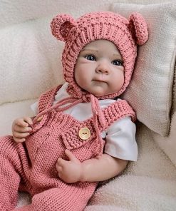 Zero Pam Realistic Silicone Reborn Baby Dolls Girl 18 Inch Anatomically Correct Babies Doll Posable Soft Baby Dolls That Look Real with Accessories for Kids 3+
