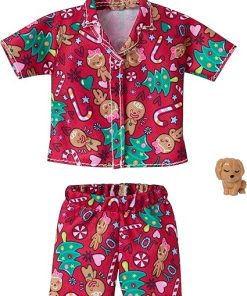 Barbie Holiday Fashion Assortment of Doll Clothes, Complete Outfits Dolls, Gift for 3 to 8 Year Olds