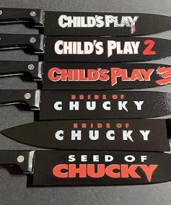 Childs Play Chucky 6 Knife Set Good Guy Doll Brad Dourif