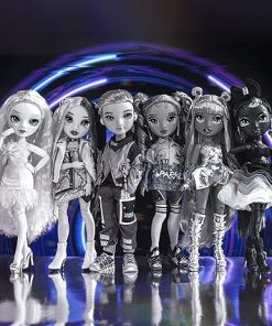 Rainbow High Shadow Series 1 Luna Madison- Grayscale Fashion Doll. 2 Metallic Grey Designer Outfits to Mix & Match, Great Gift for Kids 6-12 Years Old and Collectors 2