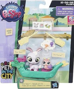 Littlest Pet Shop City Rides Bunny and Snail Boat 2