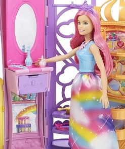 Barbie Dreamtopia Rainbow Cove Doll and Castle Set 2
