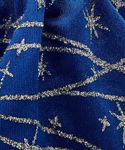 Barbie Complete Looks Sparkle Gown, Navy/Silver 2