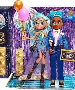 Just Play Hairdorables Hairmazing Prom Perfect Neila & Logan 2-Pack, Amazon Exclusive 2