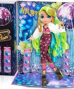 Hairmazing Prom Perfect Fashion Dolls, Harmony, Six Surprises Inside, Green and Blue Hair, Kids Toys for Ages 3 Up by Just Play 2